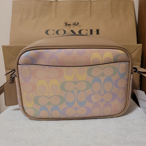Coach Pastel Multi-Color Crossbody Bag - Picture 8 of 16